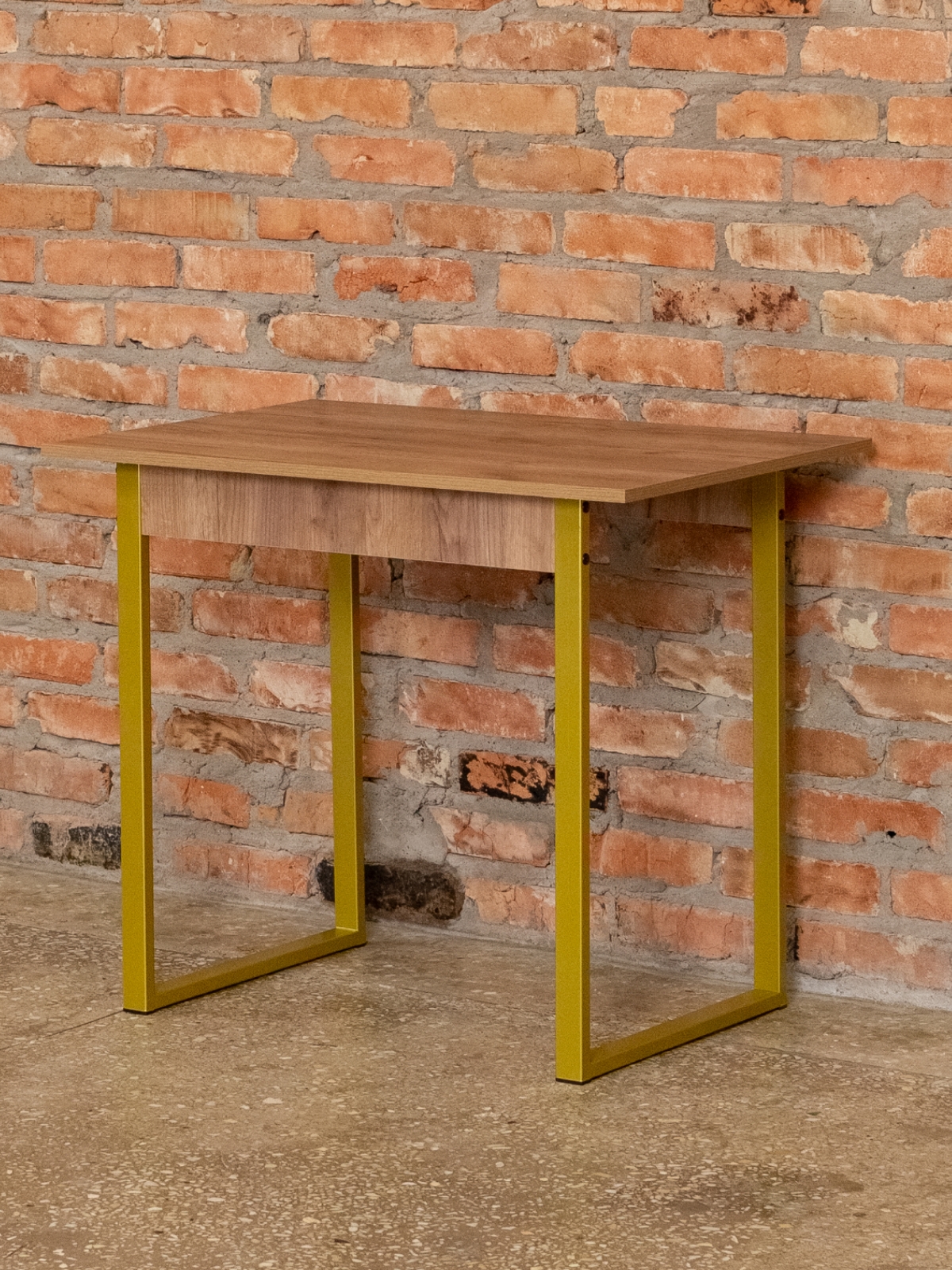 Обеденный стол Паку золотой/амаретто