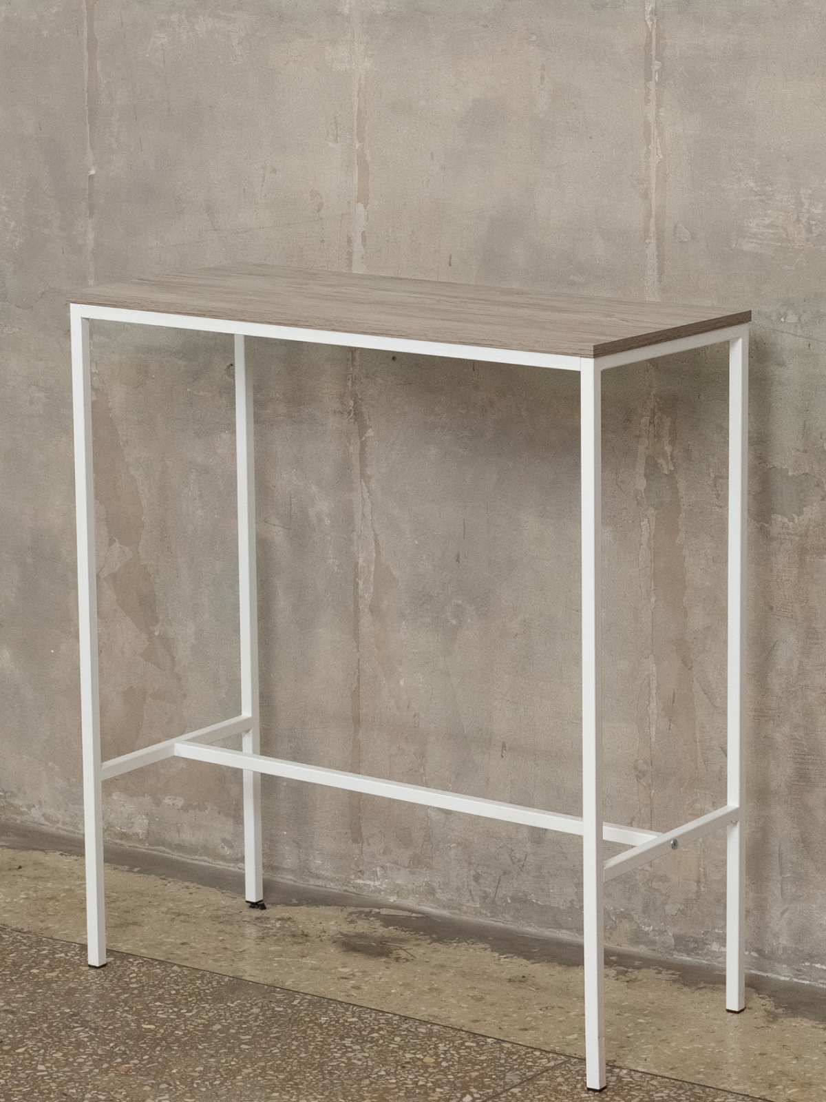 Барный стол Канго белый/кашемир