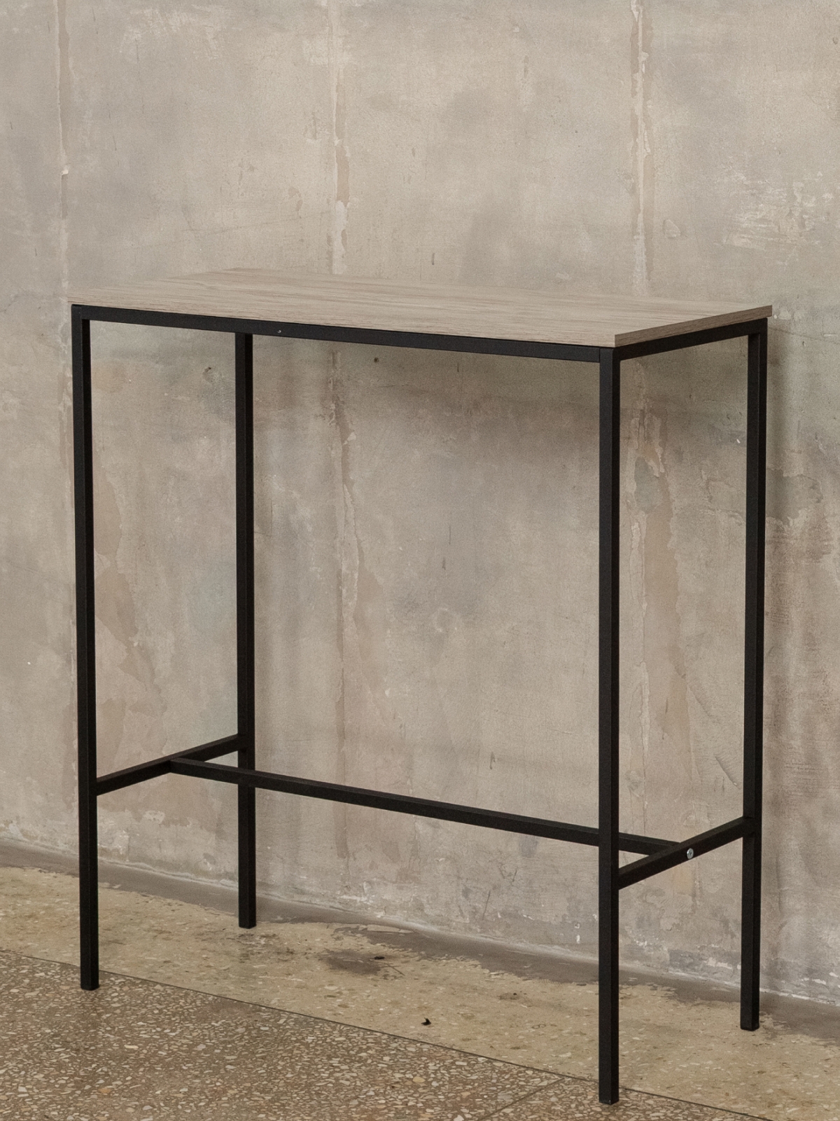 Барный стол Канго черный/кашемир