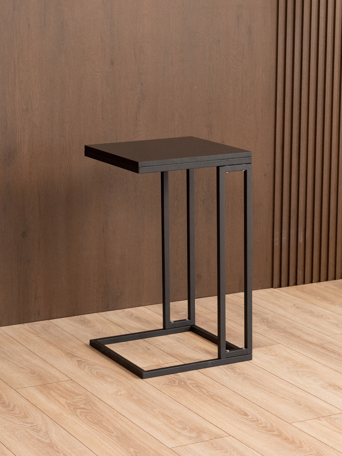 Приставной журнальный столик Римо черный/черный