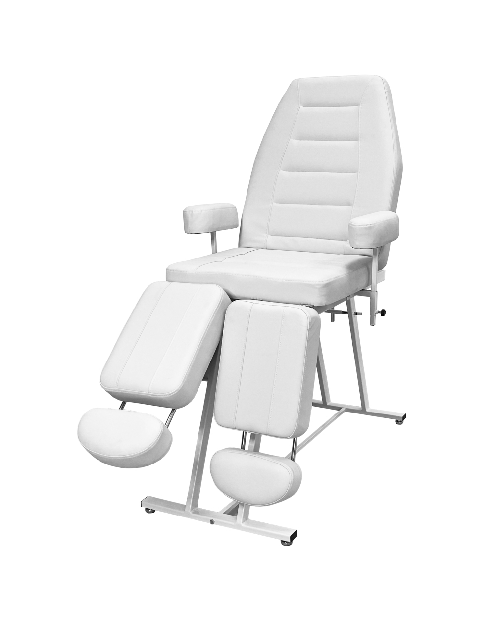 Педикюрное кресло косметологическое Нева - белое