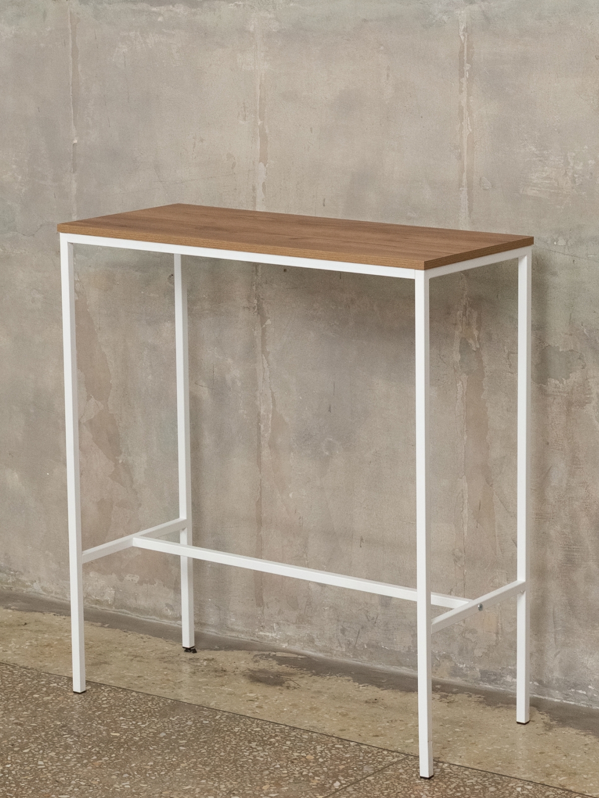 Барный стол Канго белый/амаретто