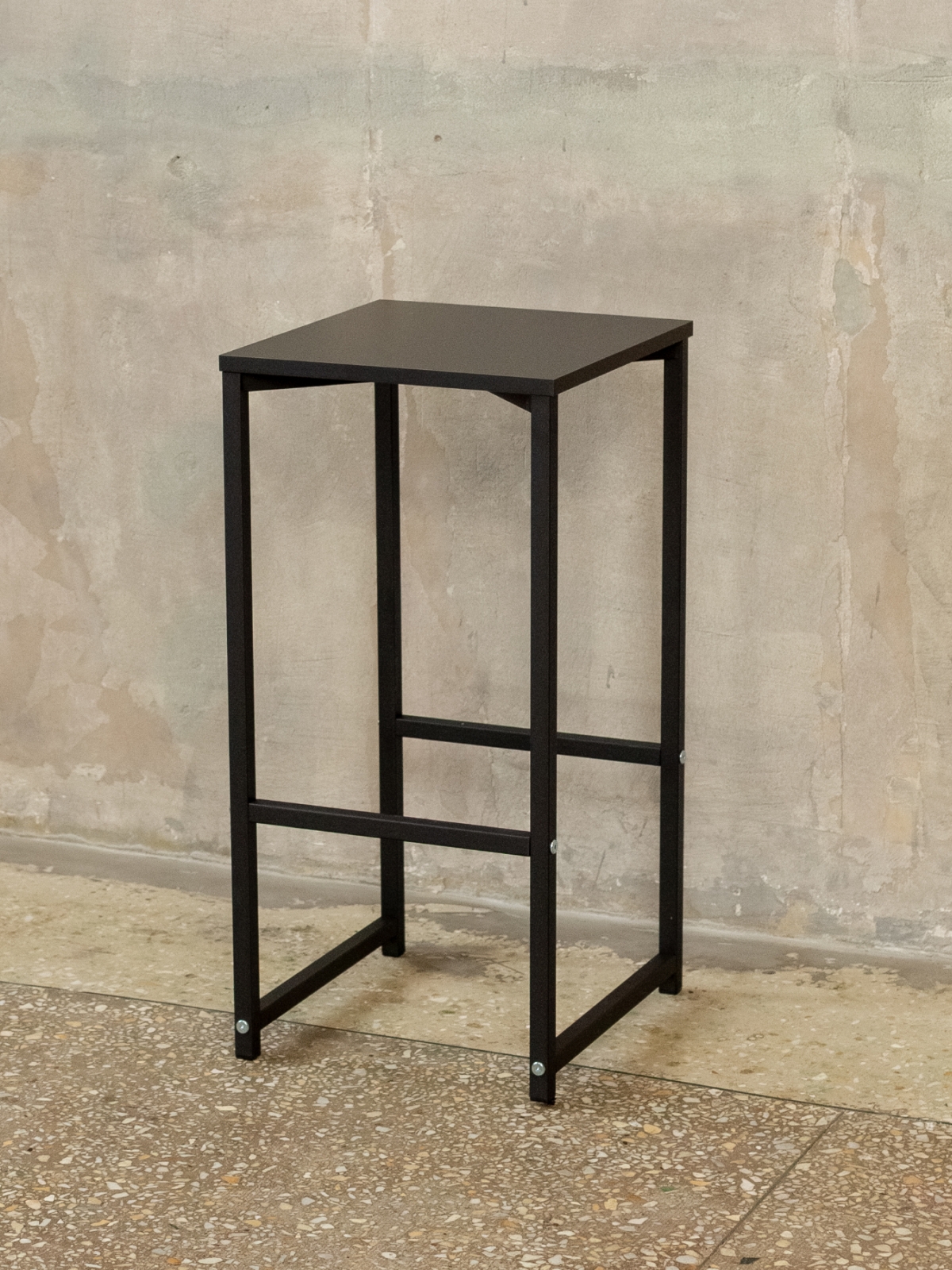 Барный стул табурет Борра черный/черный