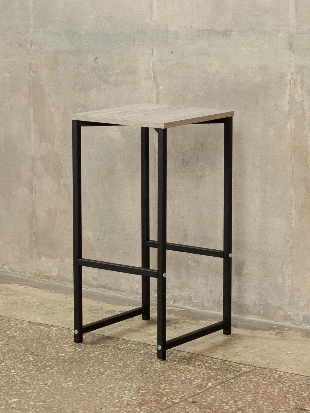 Барный стул табурет Борра черный/кашемир