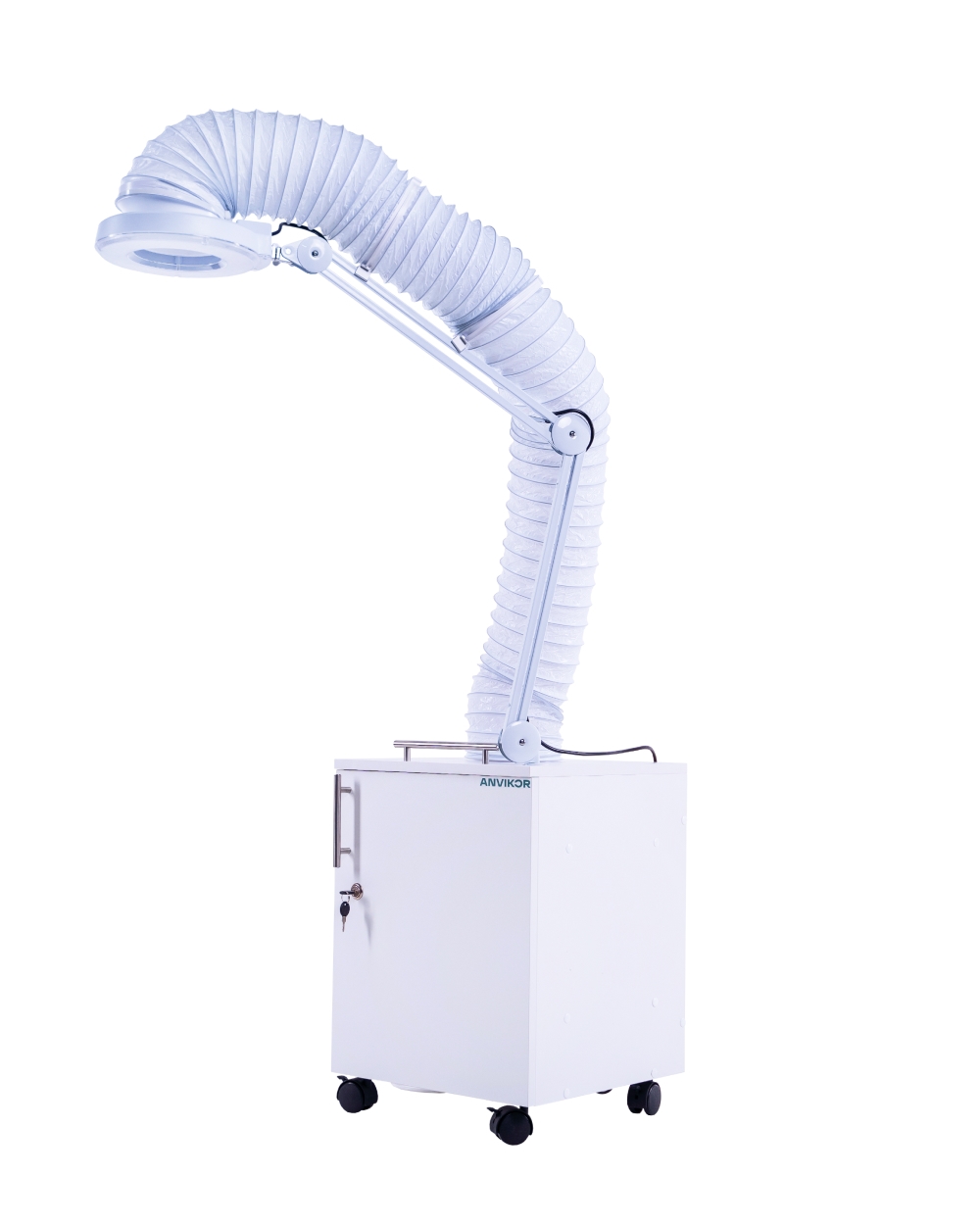 Вытяжка для маникюра и педикюра с лампой премиум “ANVIKOR VC-AIR-3” + Комплект пылевых фильтров (5 шт)