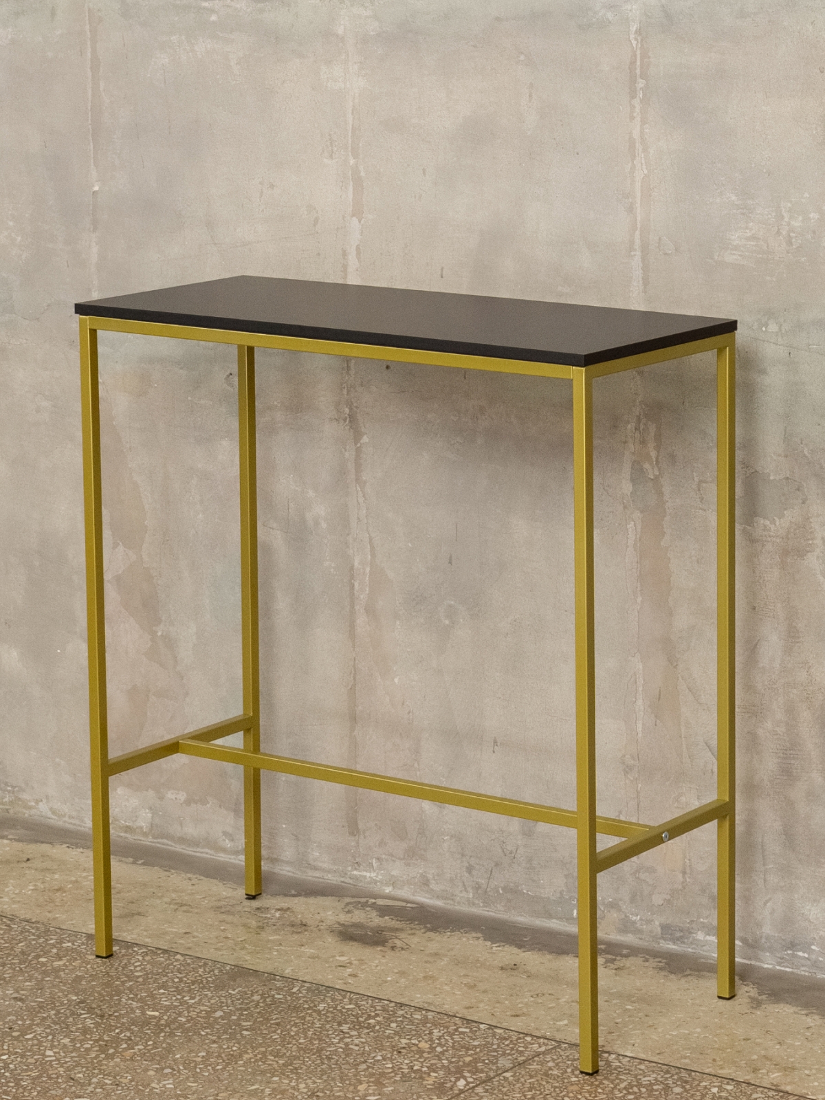 Барный стол Канго золотой/черный