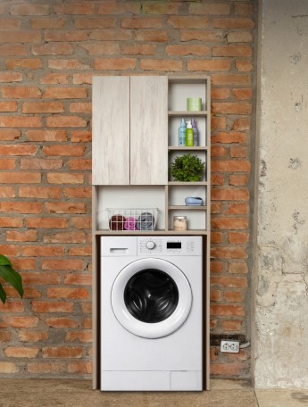 Шкаф для стиральной машины Креус кашемир