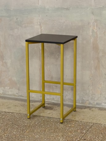 Барный стул табурет Борра золотой/черный