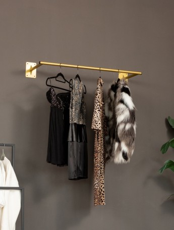 Вешалка настенная Байту золотой
