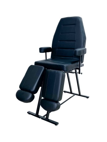 Педикюрное кресло косметологическое Нева - чёрное