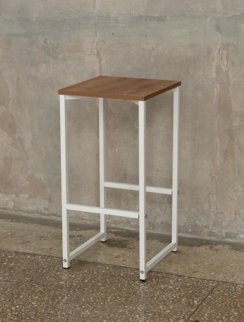 Барный стул табурет Борра белый/амаретто