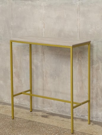 Барный стол Канго золотой/кашемир