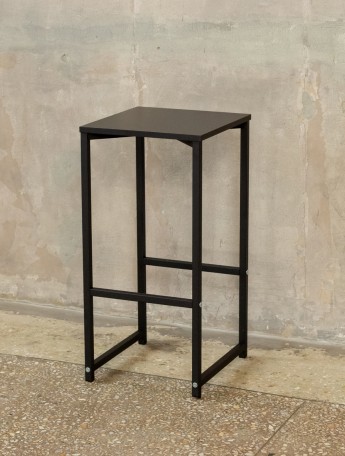 Барный стул табурет Борра черный/черный