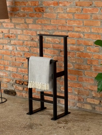 Вешалка для одежды напольная ЛДСП Манос черный